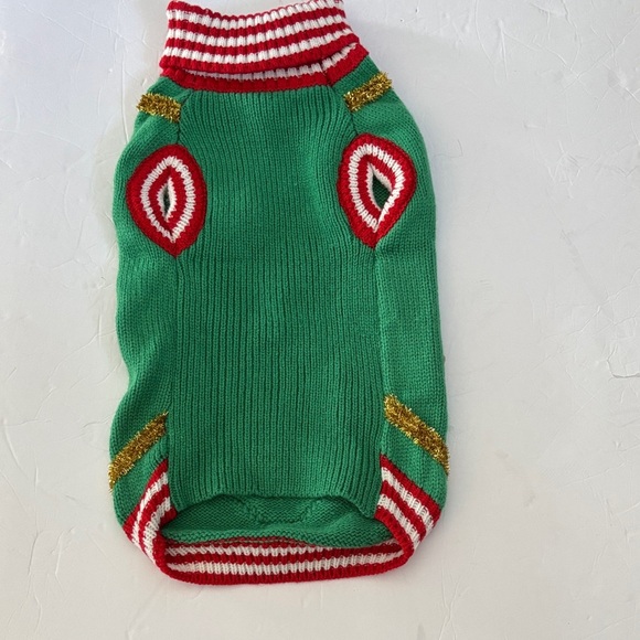 Merry & Bright Dog Ugly Christmas Sweater Holiday Hot Mess M - Picture 2 of 3